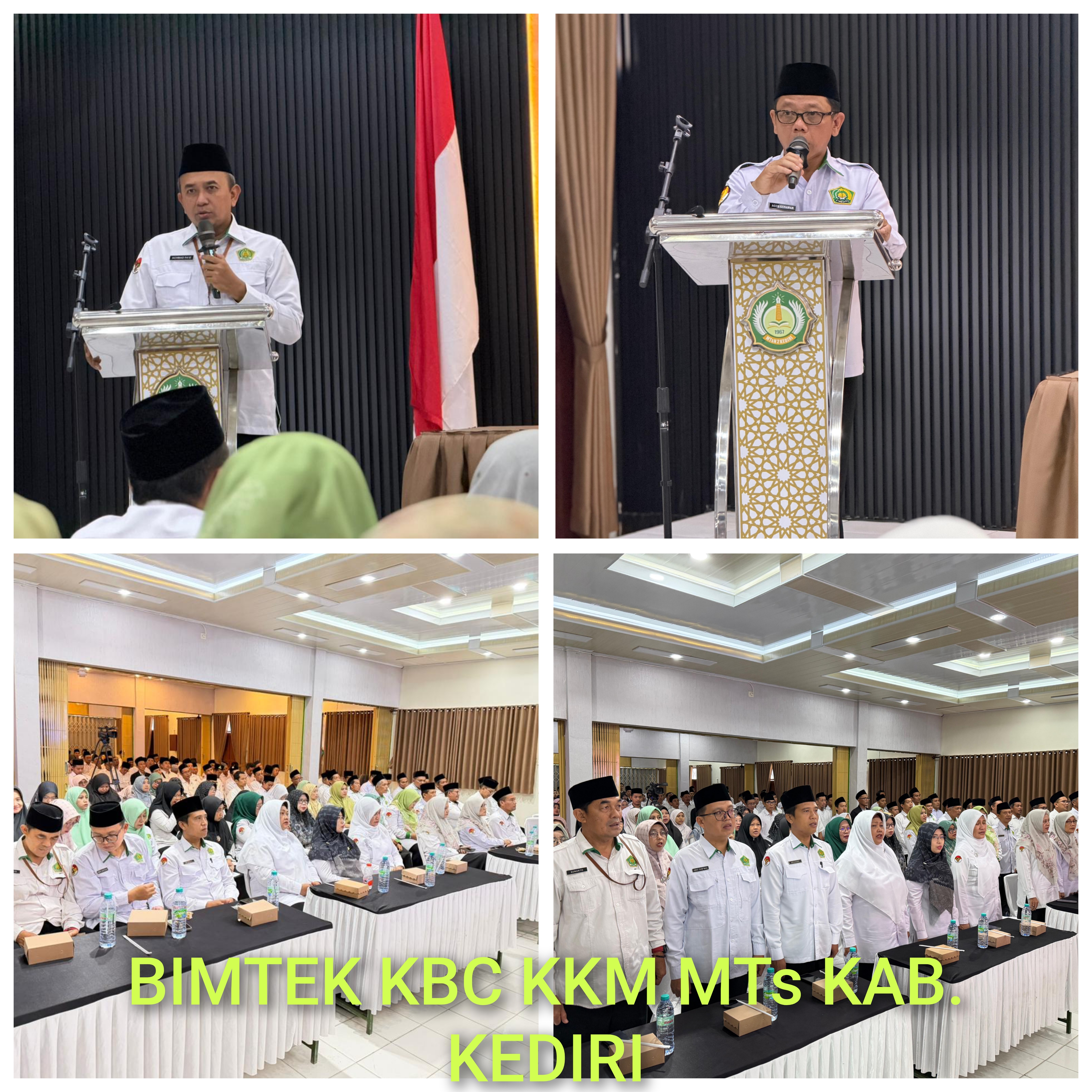 BIMTEK IMPLEMENTASI KBC KKM MTs Se KAB. KEDIRI