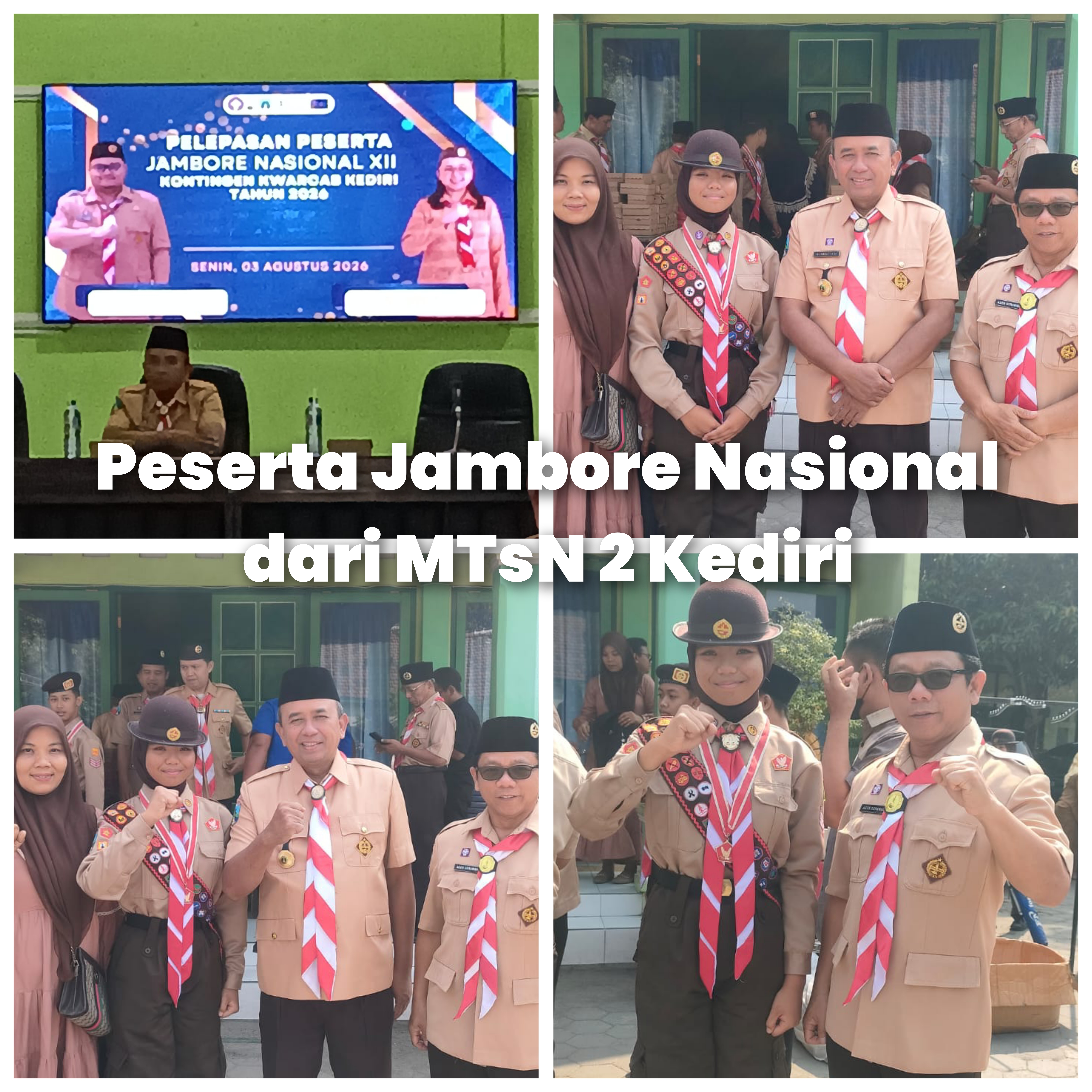 RAISHA PUTRI ANANTA PESERTA JAMBORE NASIONAL DARI MTsN 2 KEDIRI