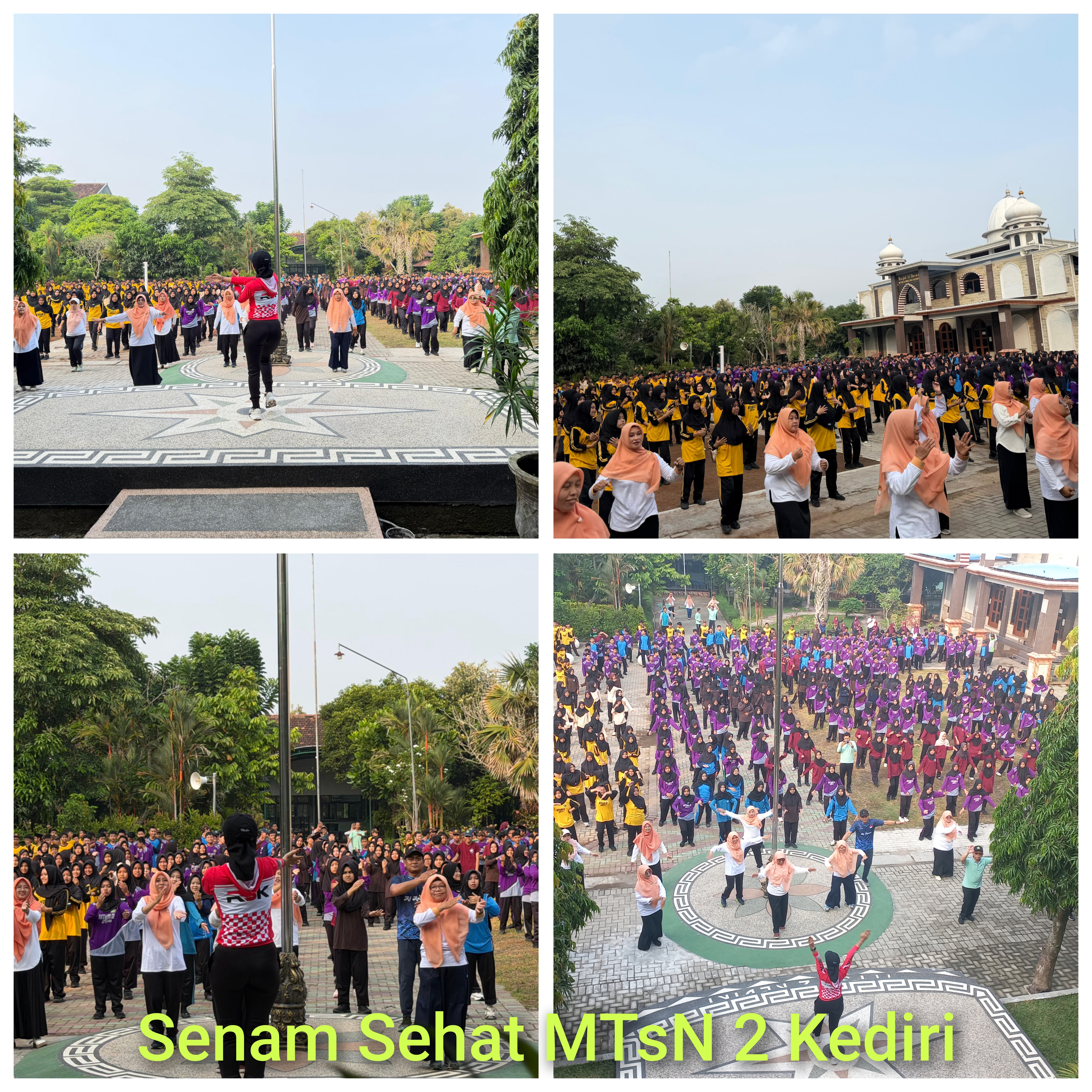 SENAM SEHAT  MTsN 2 KEDIRI