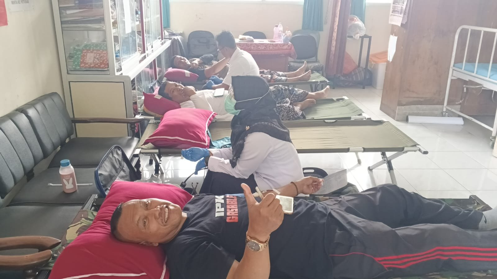 Setetes Darah, Sejuta Harapan: MTsN 2 Kediri Gelar Aksi Donor Darah dalam Rangka Hari Santri Nasional 2026