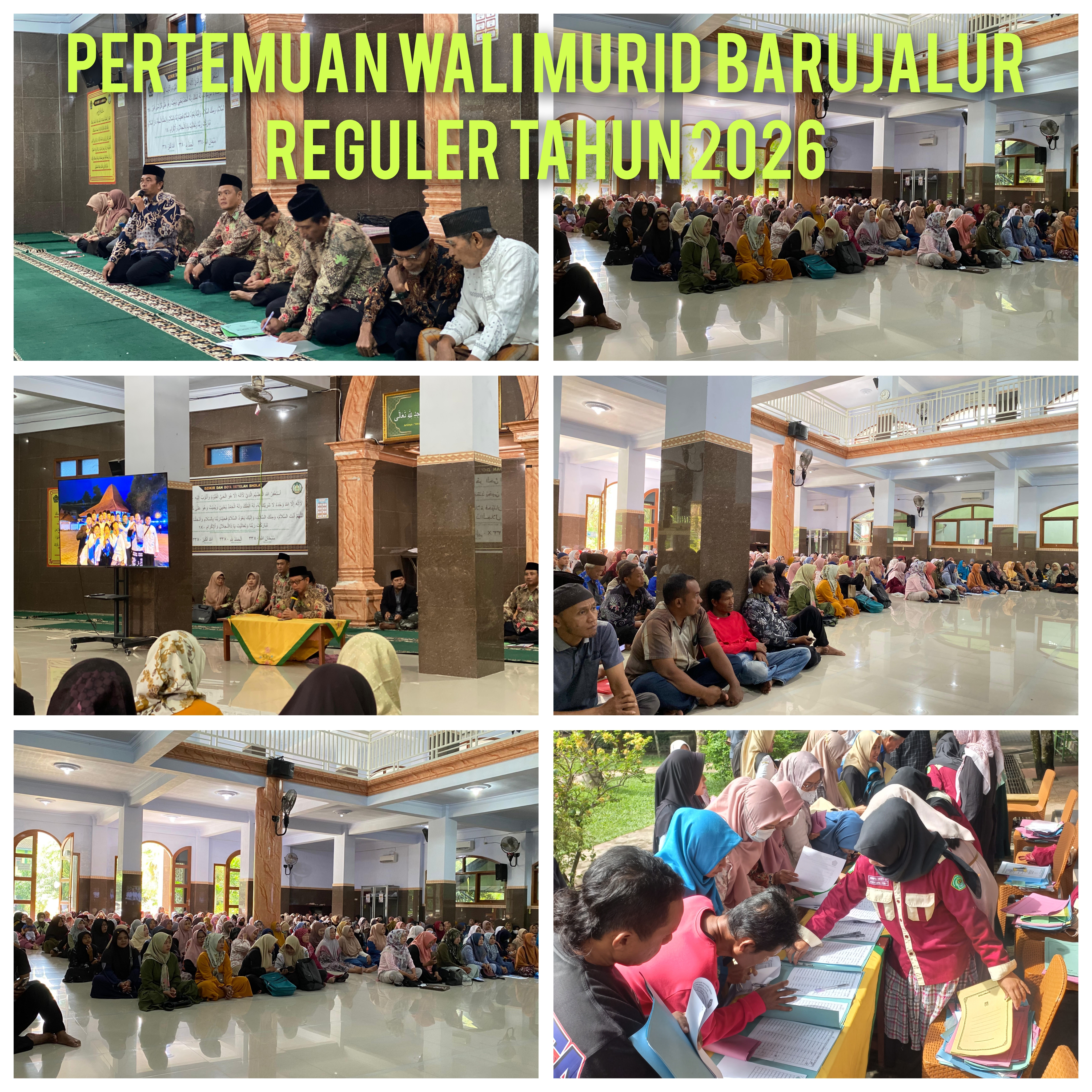 SOSIALISASI PROGRAM MADRASAH KEPADA WALI MURID BARU 2026