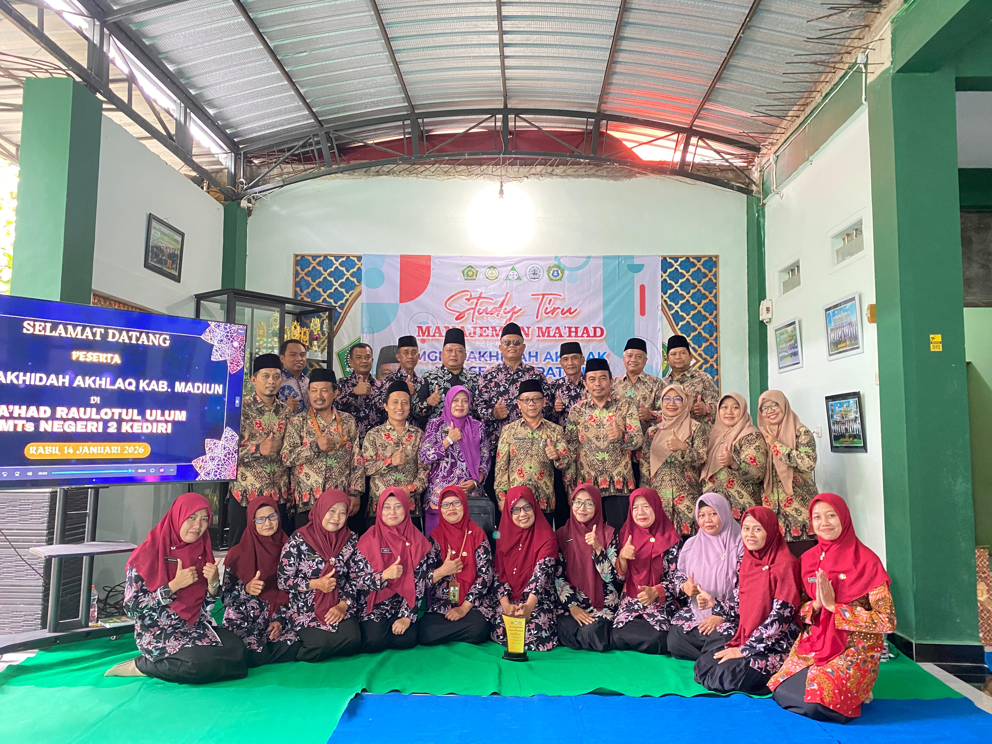 STUDI TIRU MGMP MTS SE KAB. MADIUN KE MTsN 2 KEDIRI