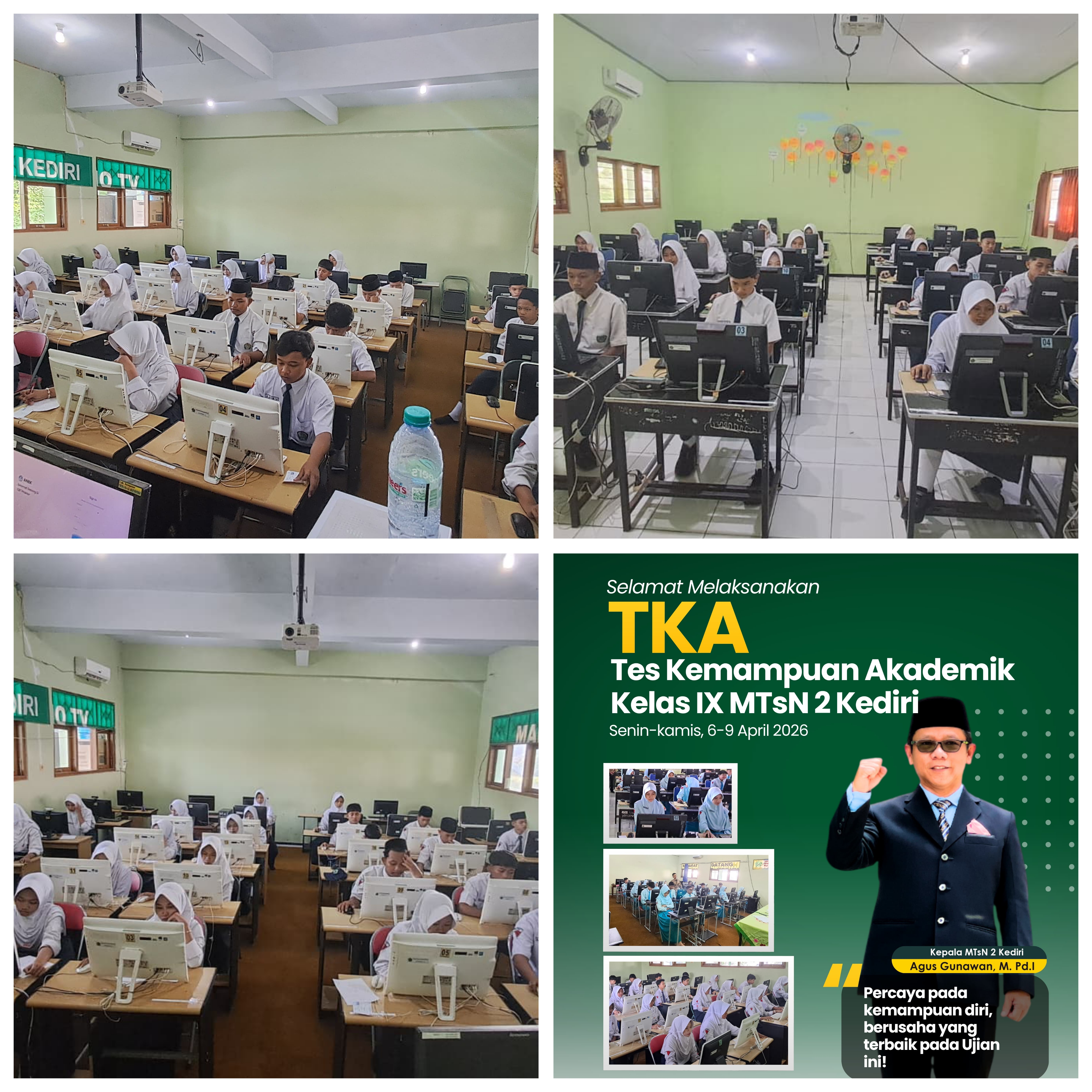 TES KEMAMPUAN AKADEMIK (TKA) DI MTsN 2 KEDIRI