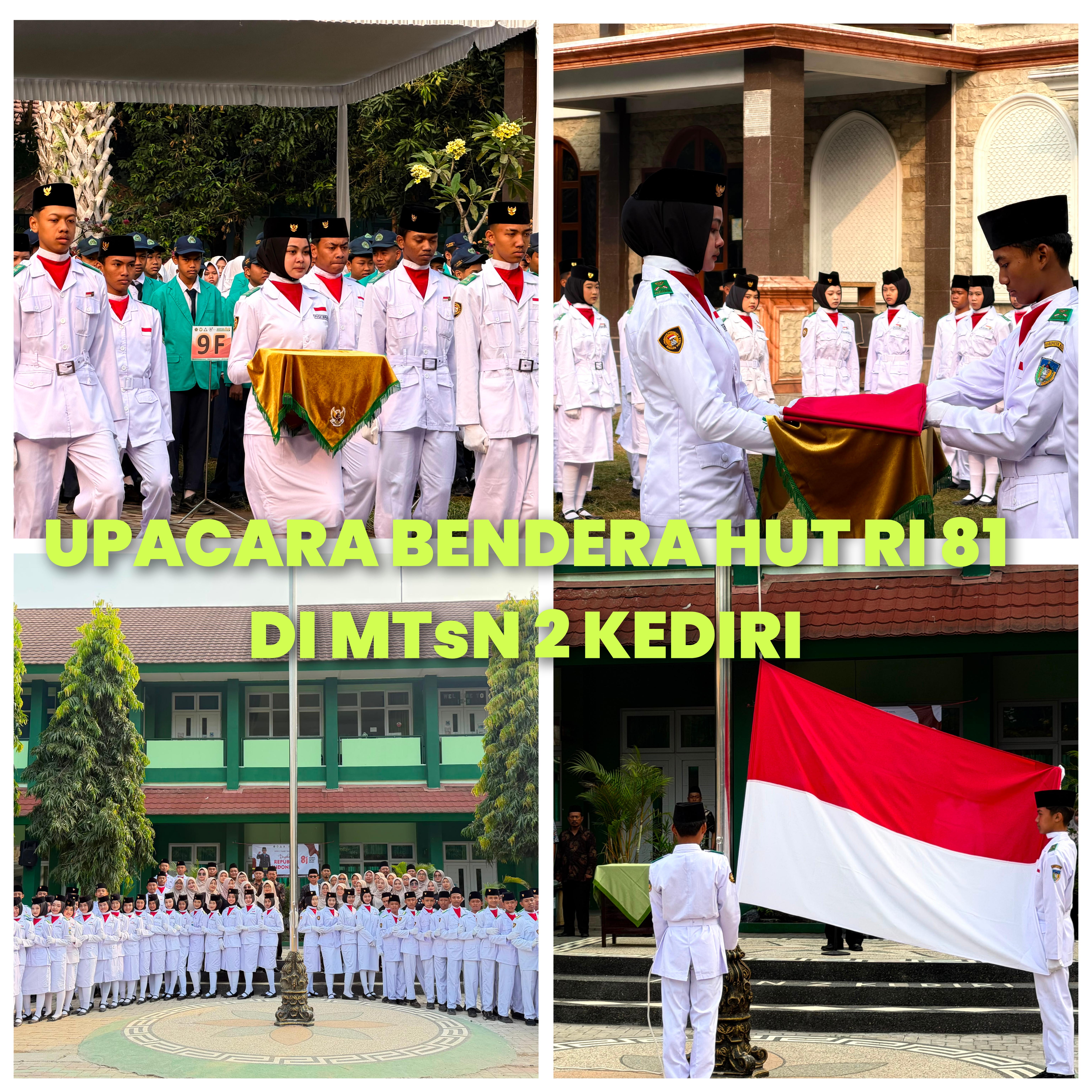 UPACARA BENDERA HUT RI KE 81