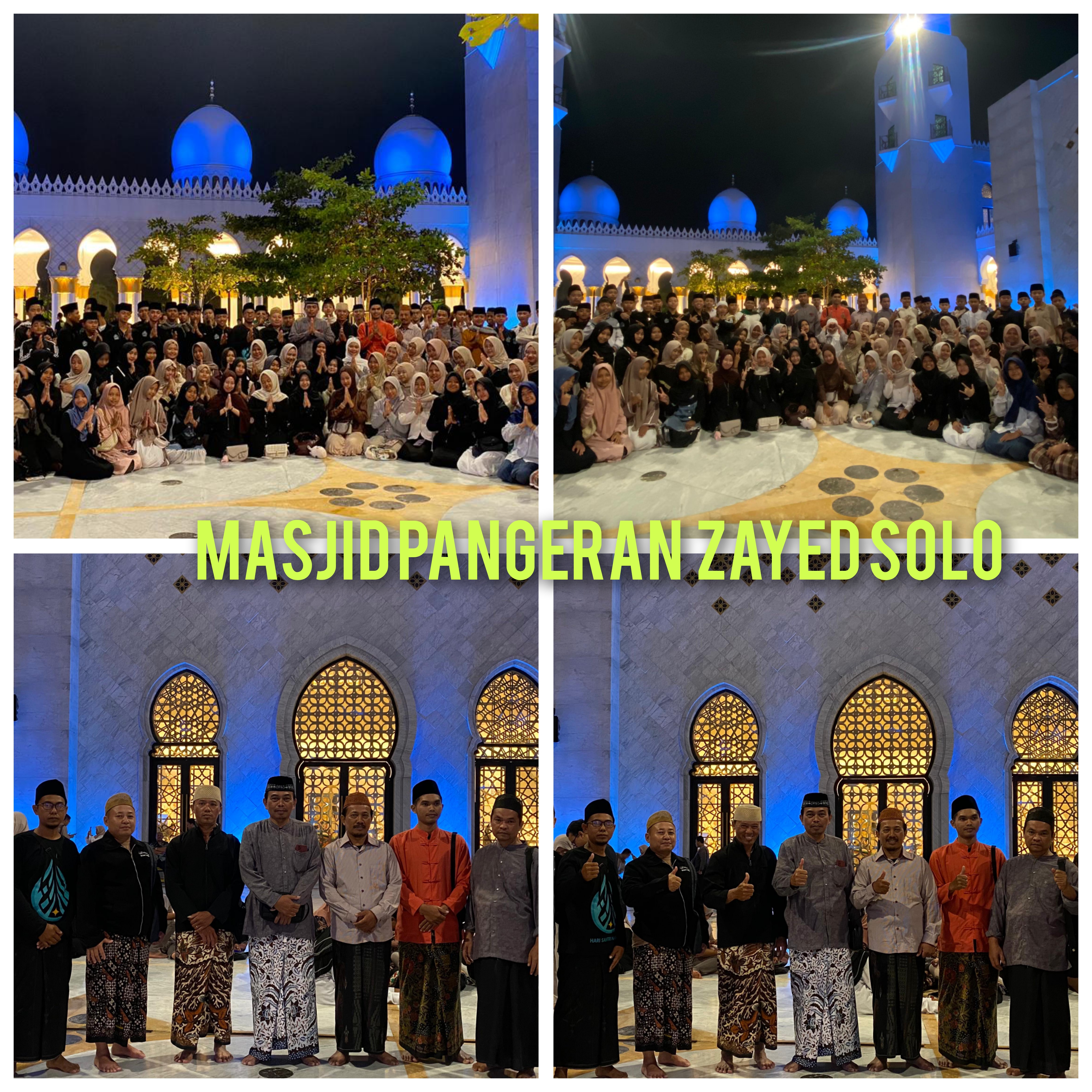 SAMARU DI MASJID SYECH ZAYED SOLO