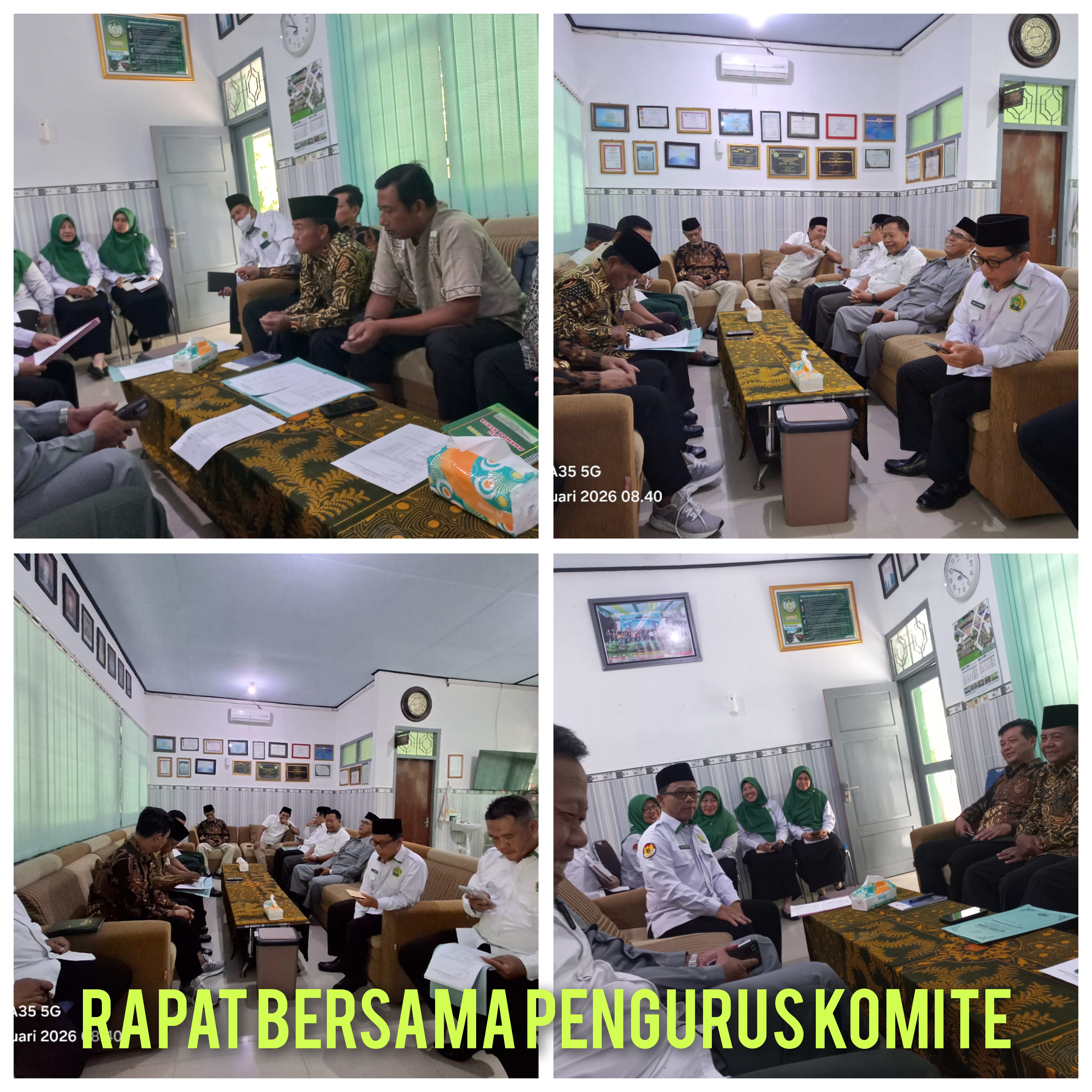 Rapat Koordinasi Fungsionaris Bersama Pengurus Komite