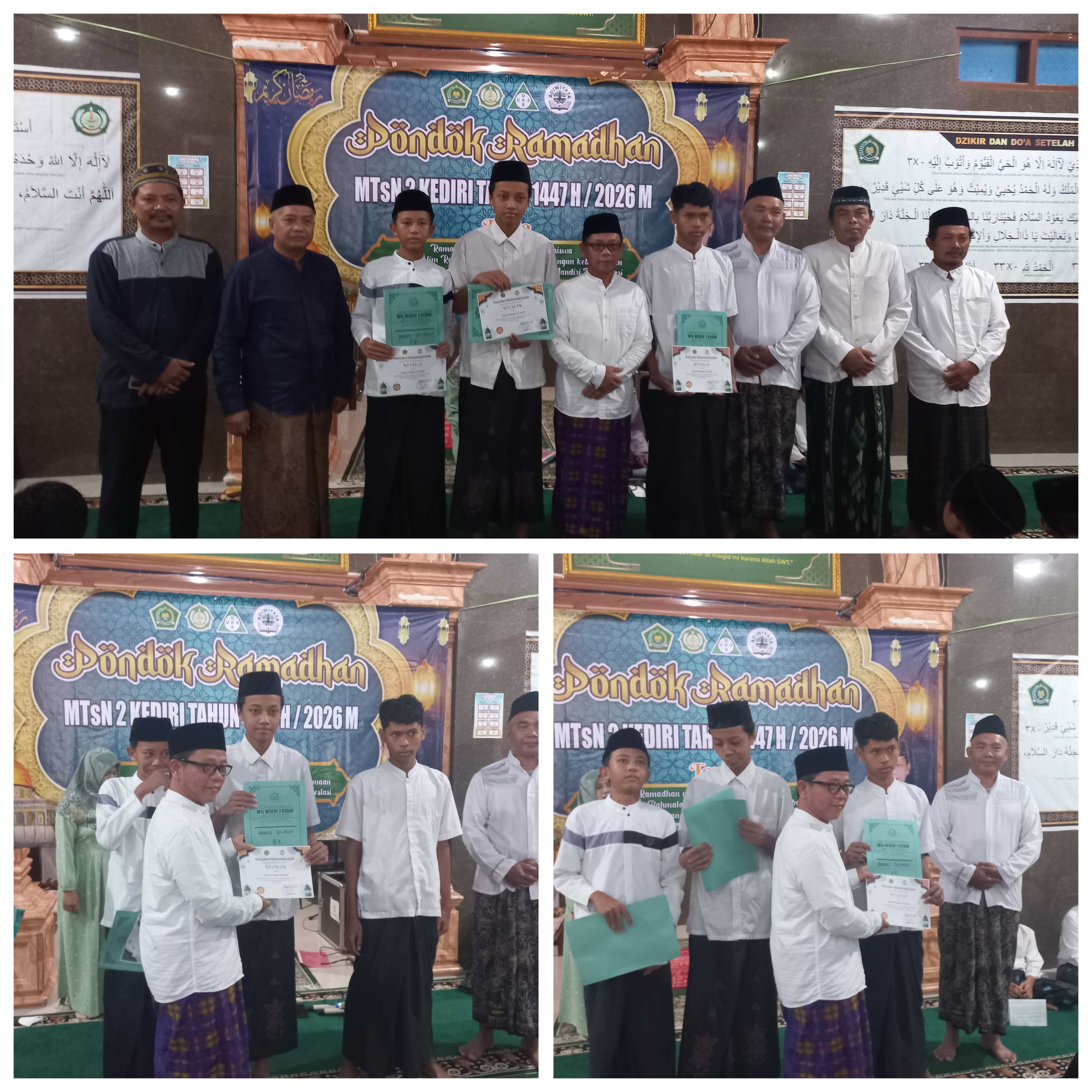 PEMBERIAN HADIAH JUARA PAWAI TAARUF