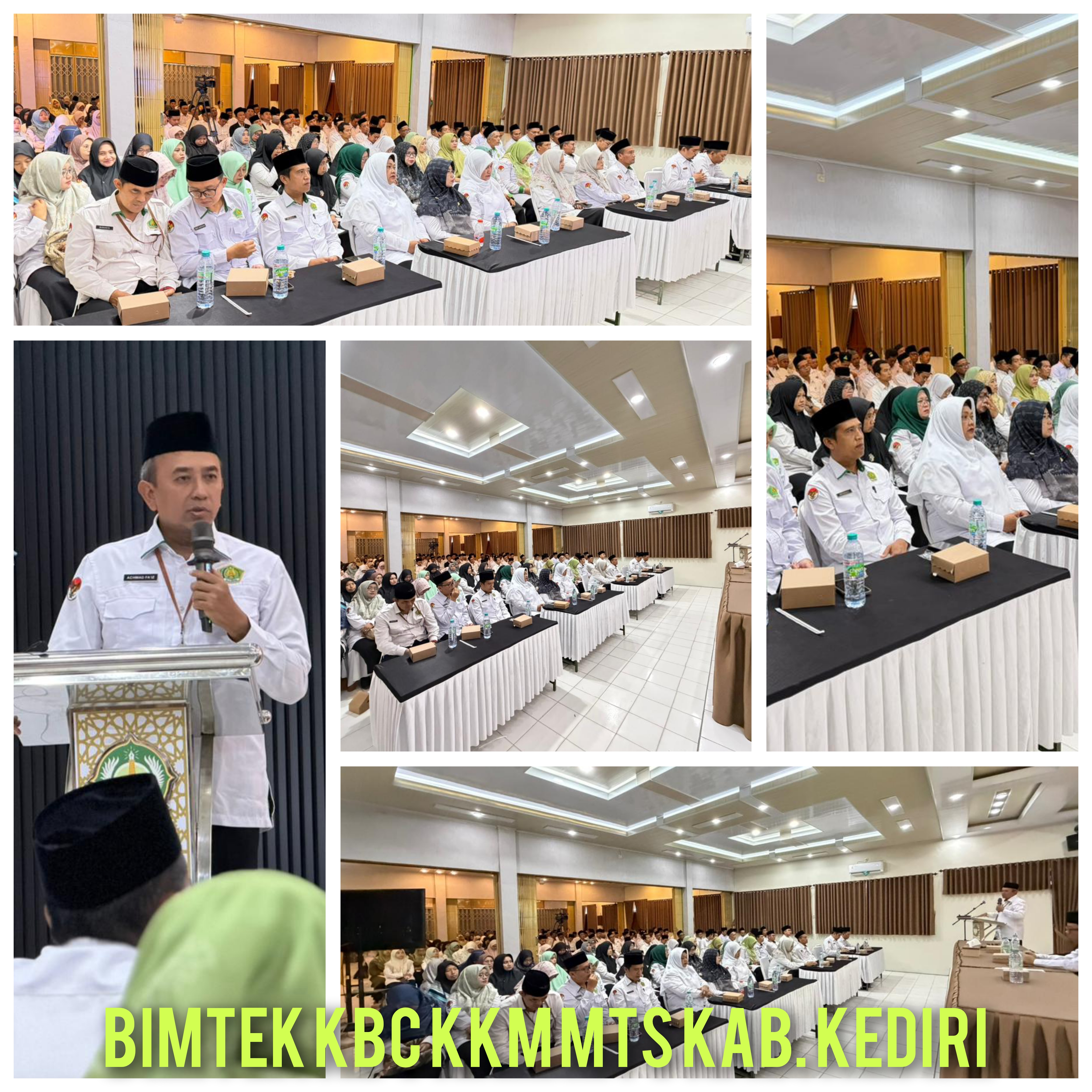 BIMTEK IMPLEMENTASI KBC KKM MTs Se KAB. KEDIRI