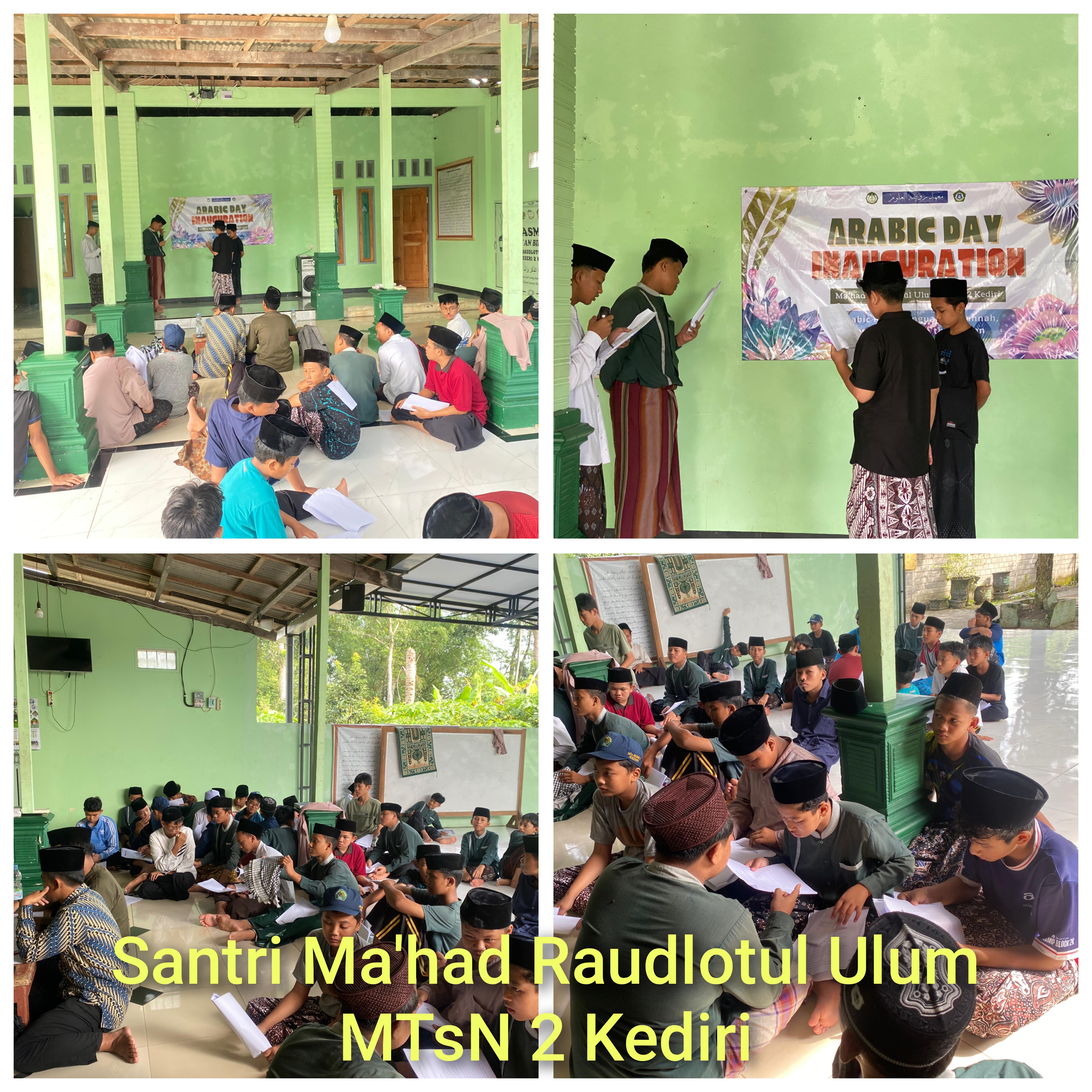 ARABIC DAY SANTRI MAKHAD RAUDLOTUL ULUM