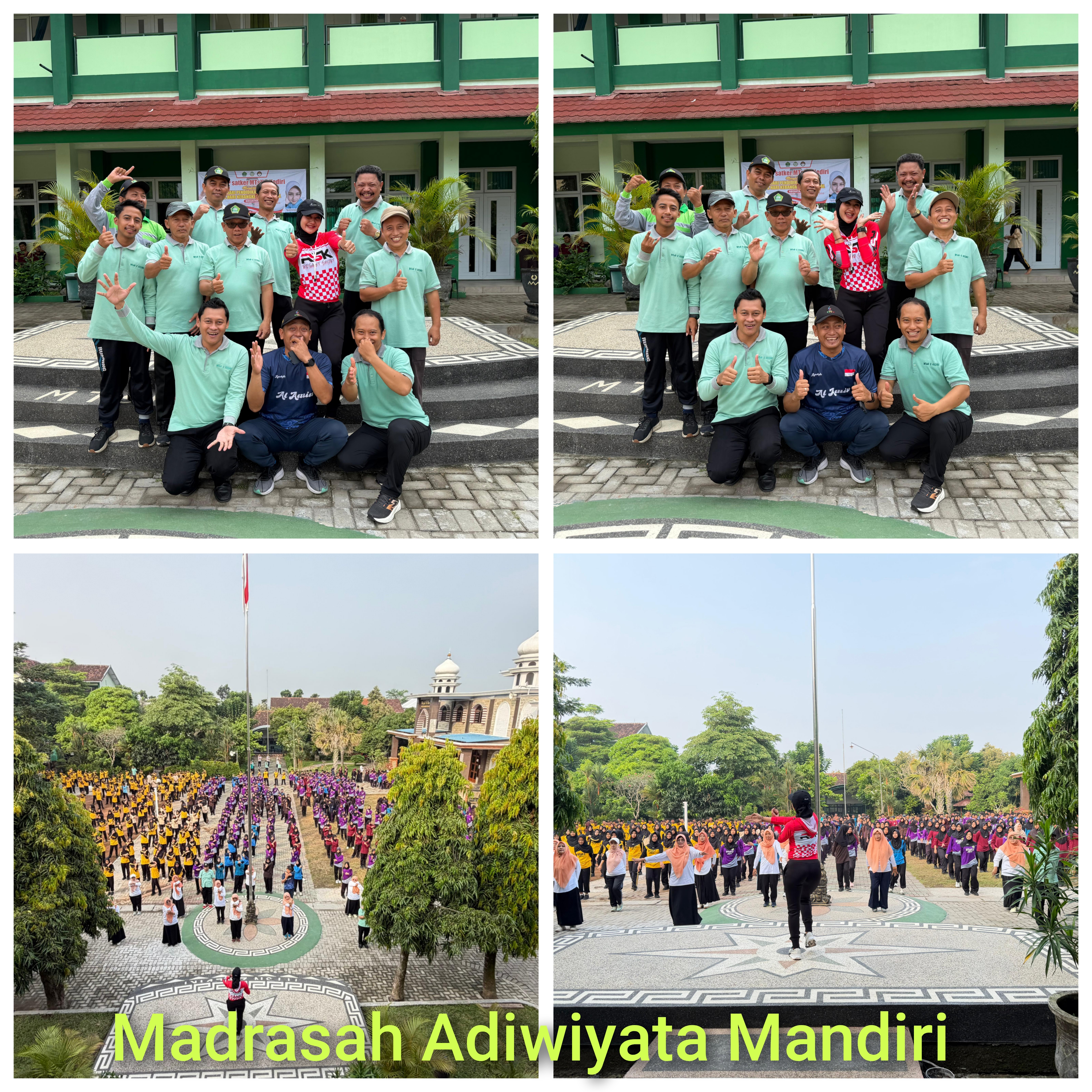 SENAM SEHAT  MTsN 2 KEDIRI