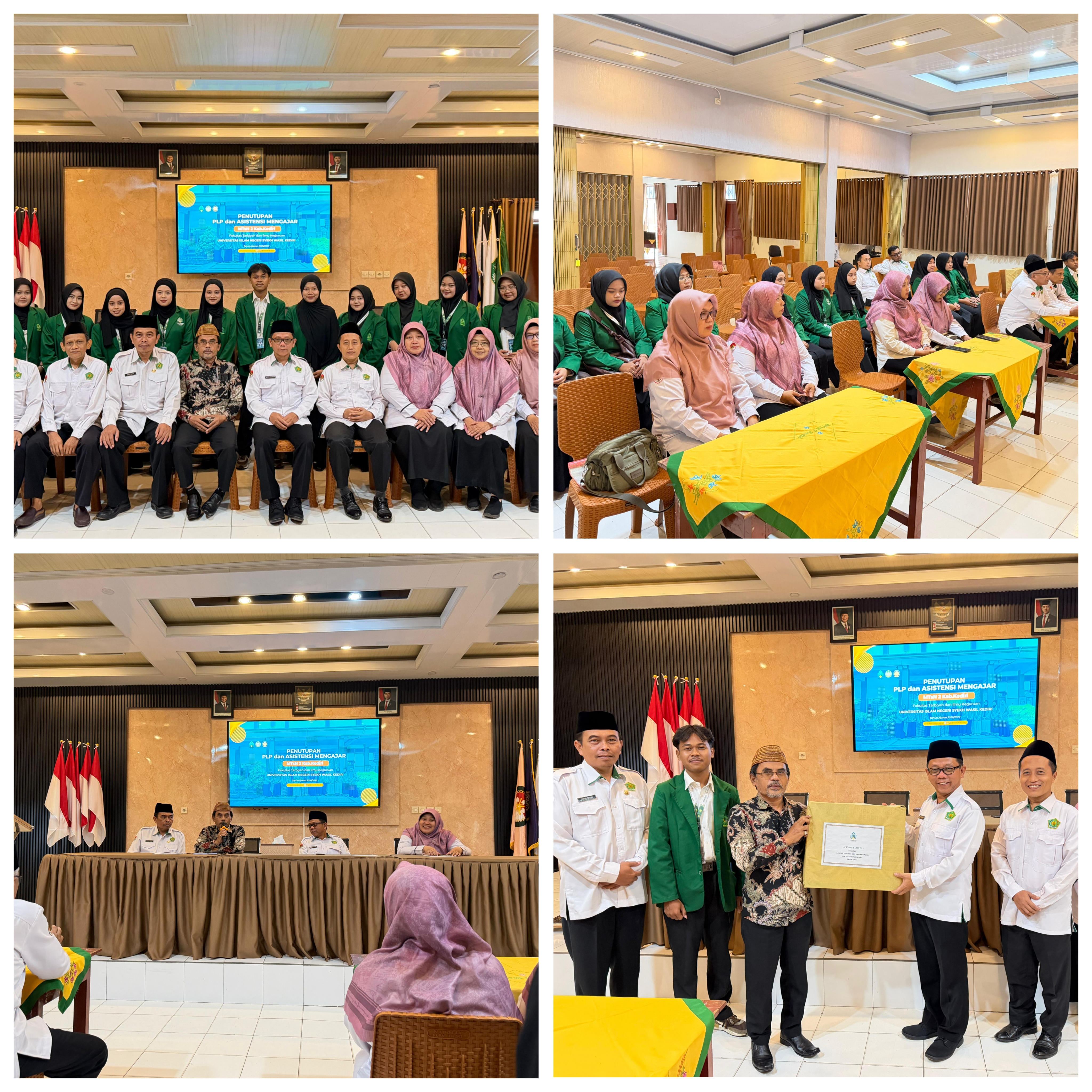 Penutupan PLP dan Asistensi Mengajar Mahasisswa UIN Syech Wasil Kediri