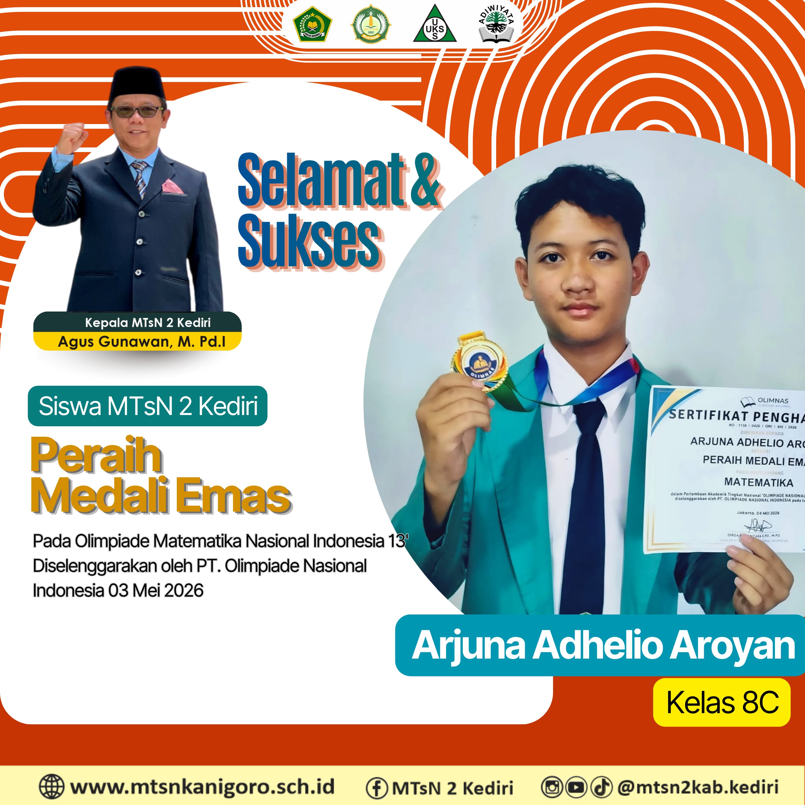 Peraih Mendali Olimpiade Matematika