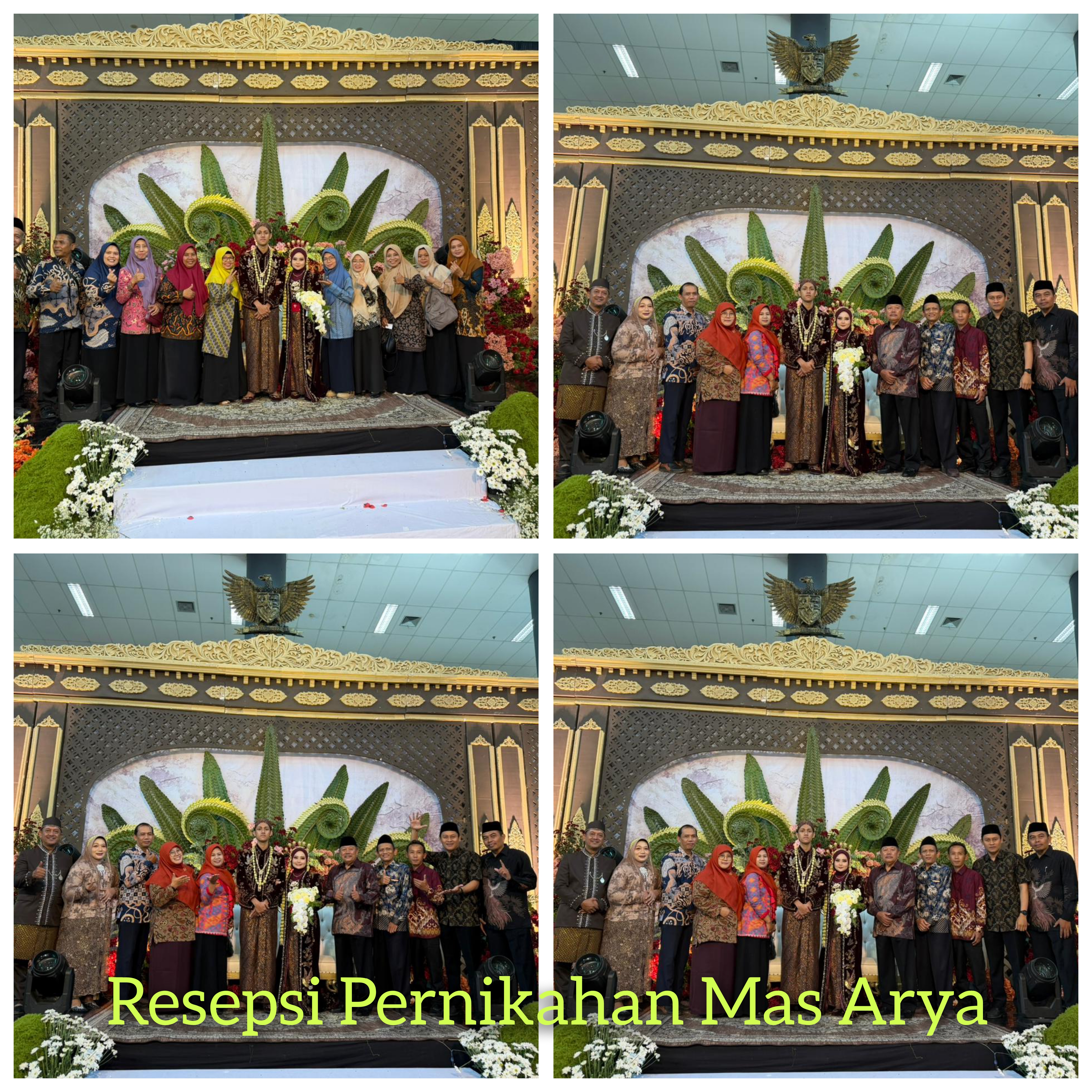 Resepsi Pernikahan Mas Arya dan Charisa
