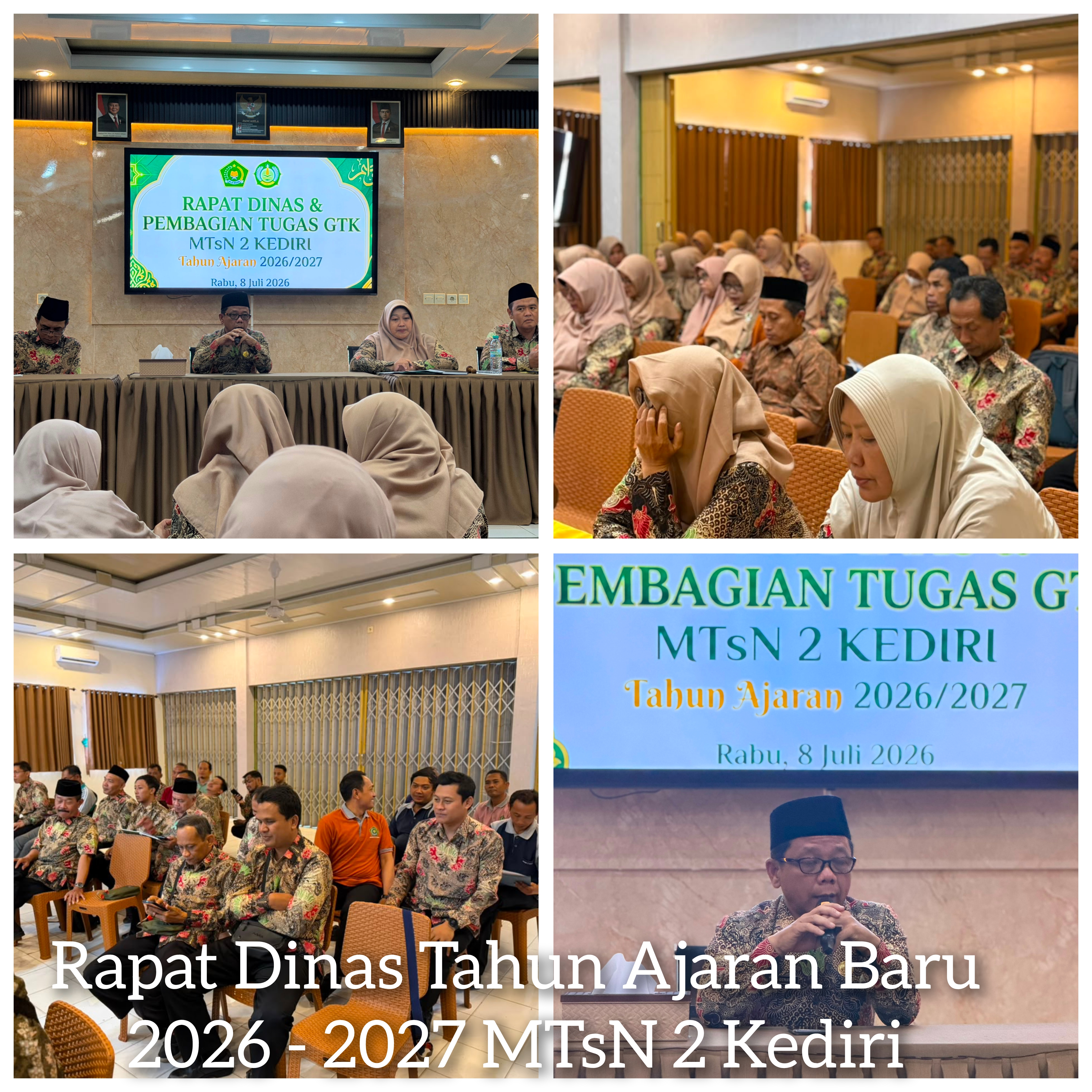 Rapat Dinas Menyambut Tahun Ajaran Baru 2026 - 2027