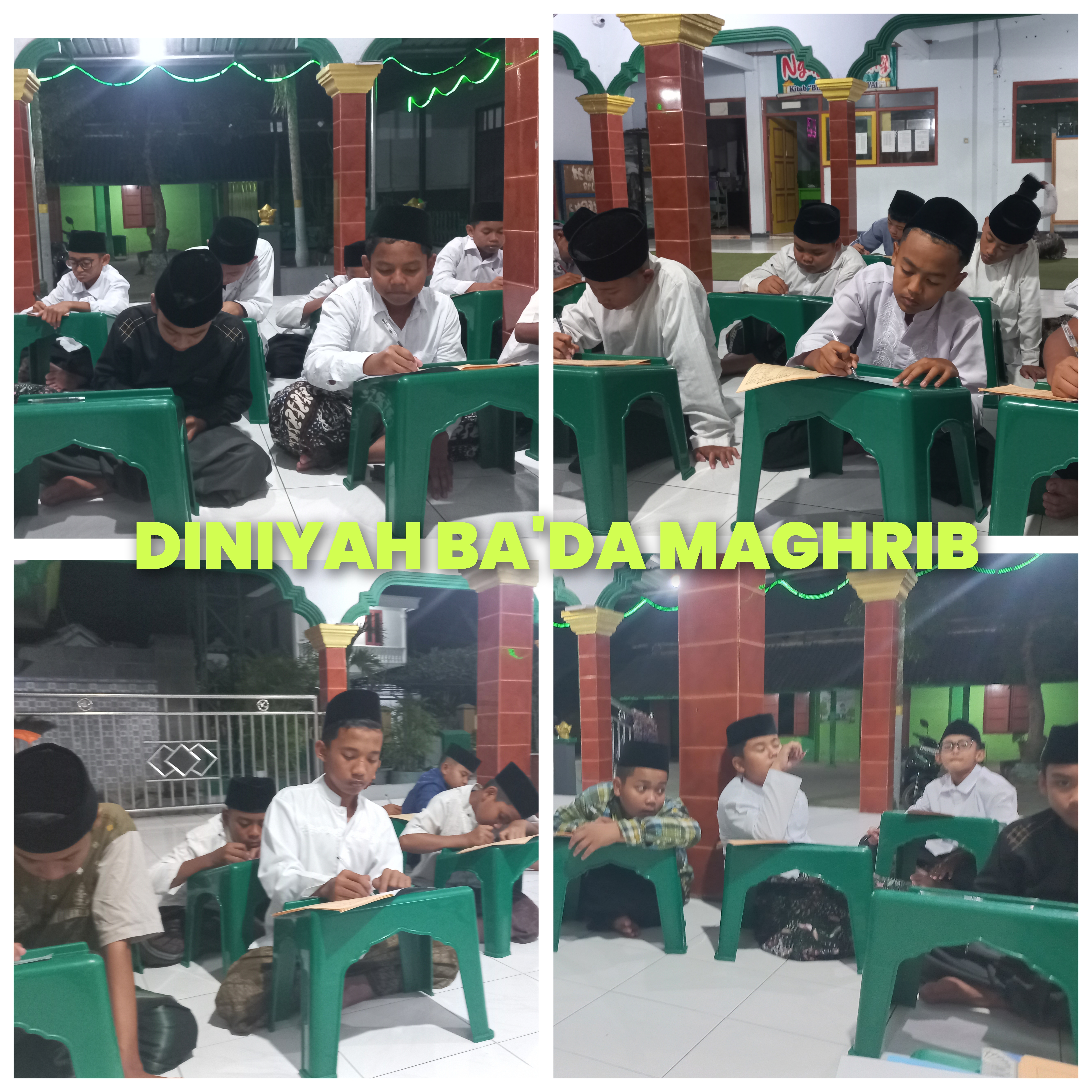 MADRASAH DINIYAH SETELAH MAGHRIB