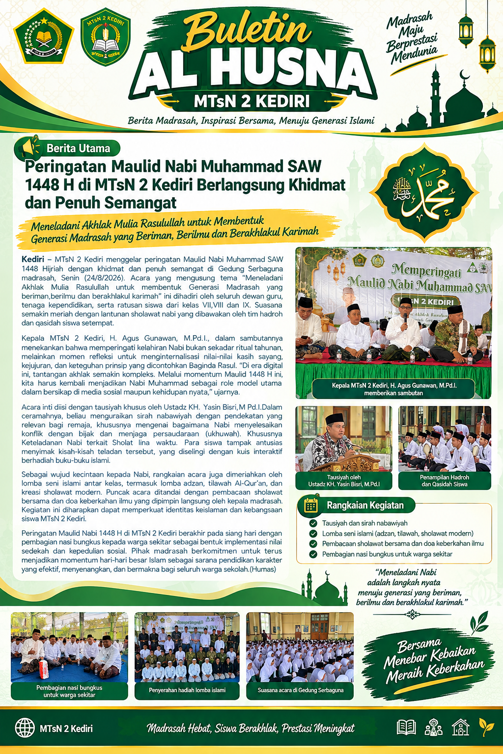 Peringatan Maulid Nabi Muhammad SAW 1448 H