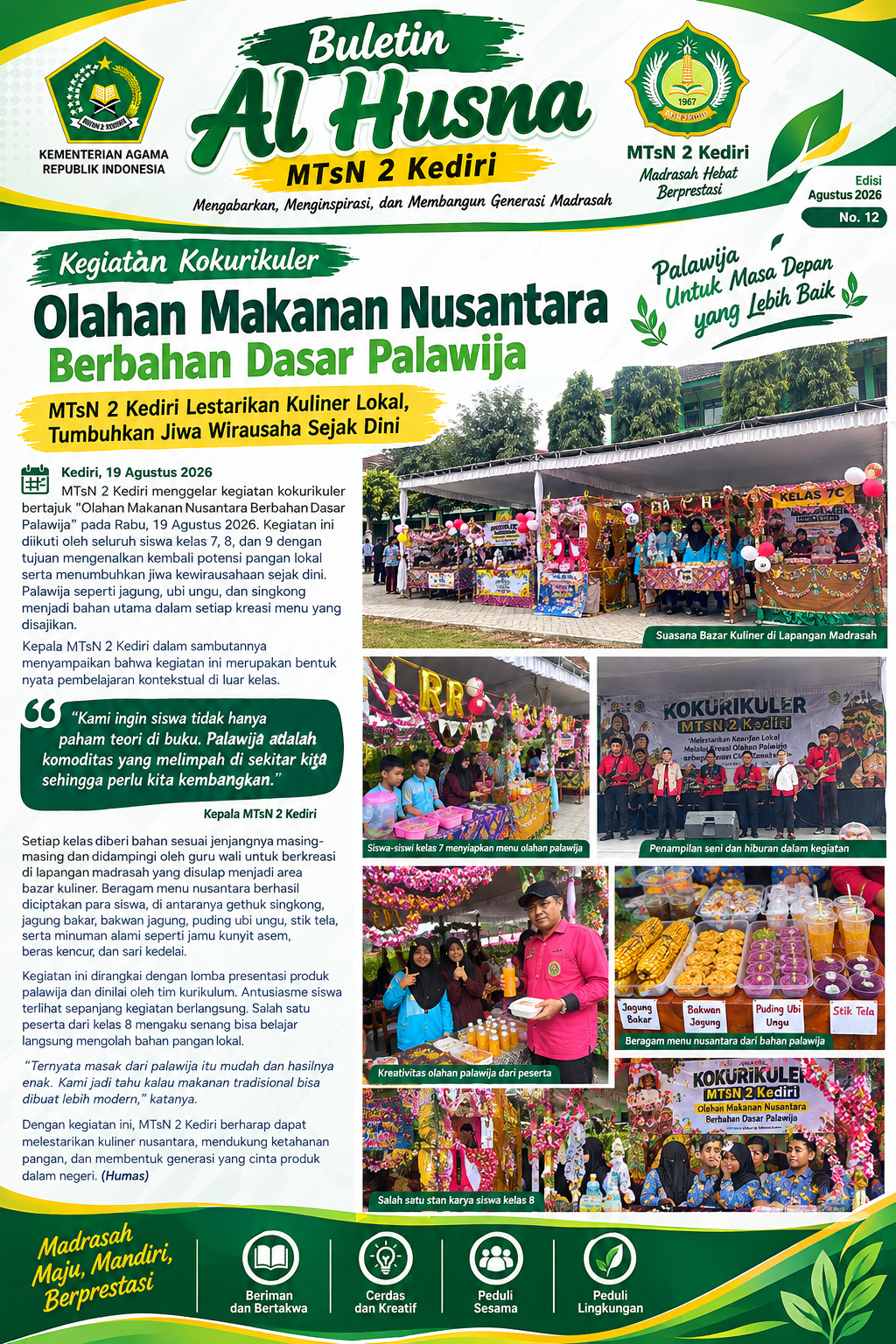KOKULIKULER CINTA TANAH AIR