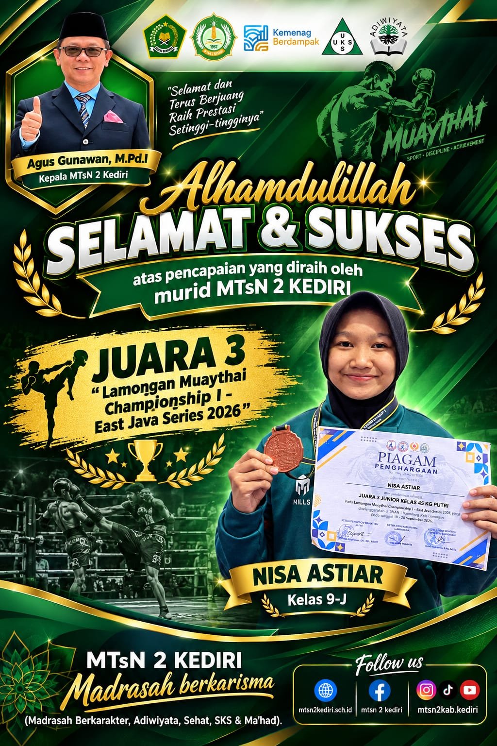 JUARA 3 TIINGKAT JAWA TIMUR